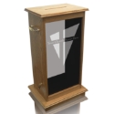 Offering Box -  Floor Model - Clear Glass